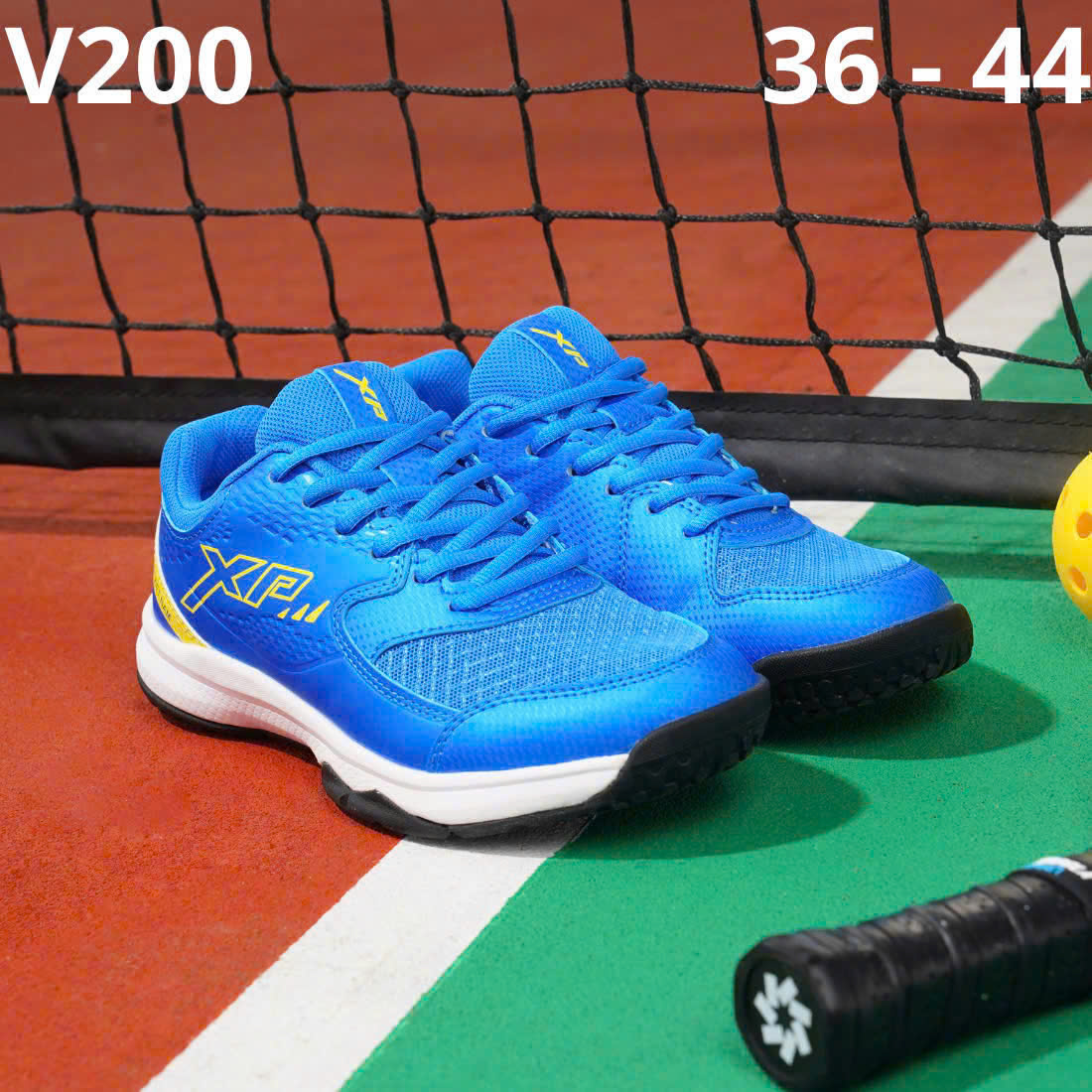 Giày thể thao đa năng XP V200 Nam chuyên chơi cầu lông, bóng chuyền hơi, bóng bàn, pickleball... giá rẻ - hàng chính hãng