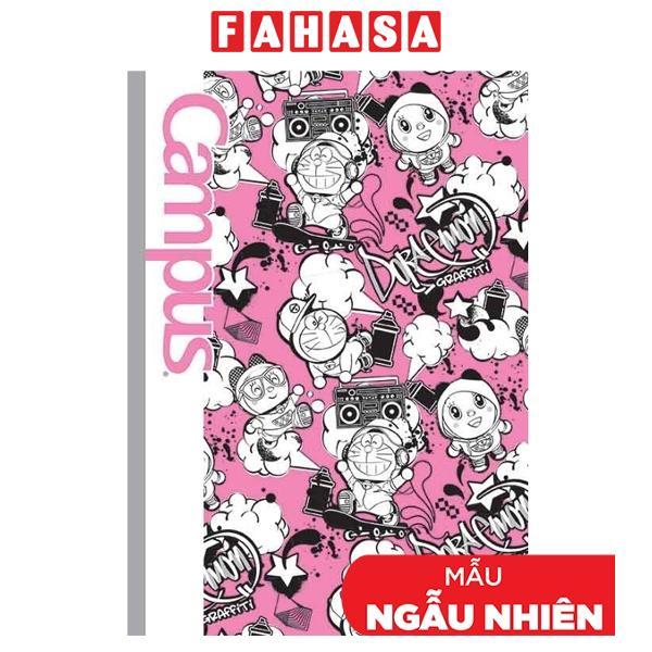 Vở Doraemon Graffiti - B5 Kẻ Ngang Có Chấm 120 Trang ĐL 58-65g/m2 - Campus NB-BDGF120 (Mẫu Màu Giao Ngẫu Nhiên)
