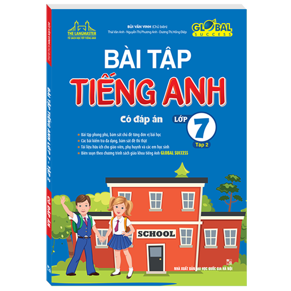 GLOBAL SUCCESS - Bài Tập Tiếng Anh Lớp 7 Tập 2 (Có đáp án)