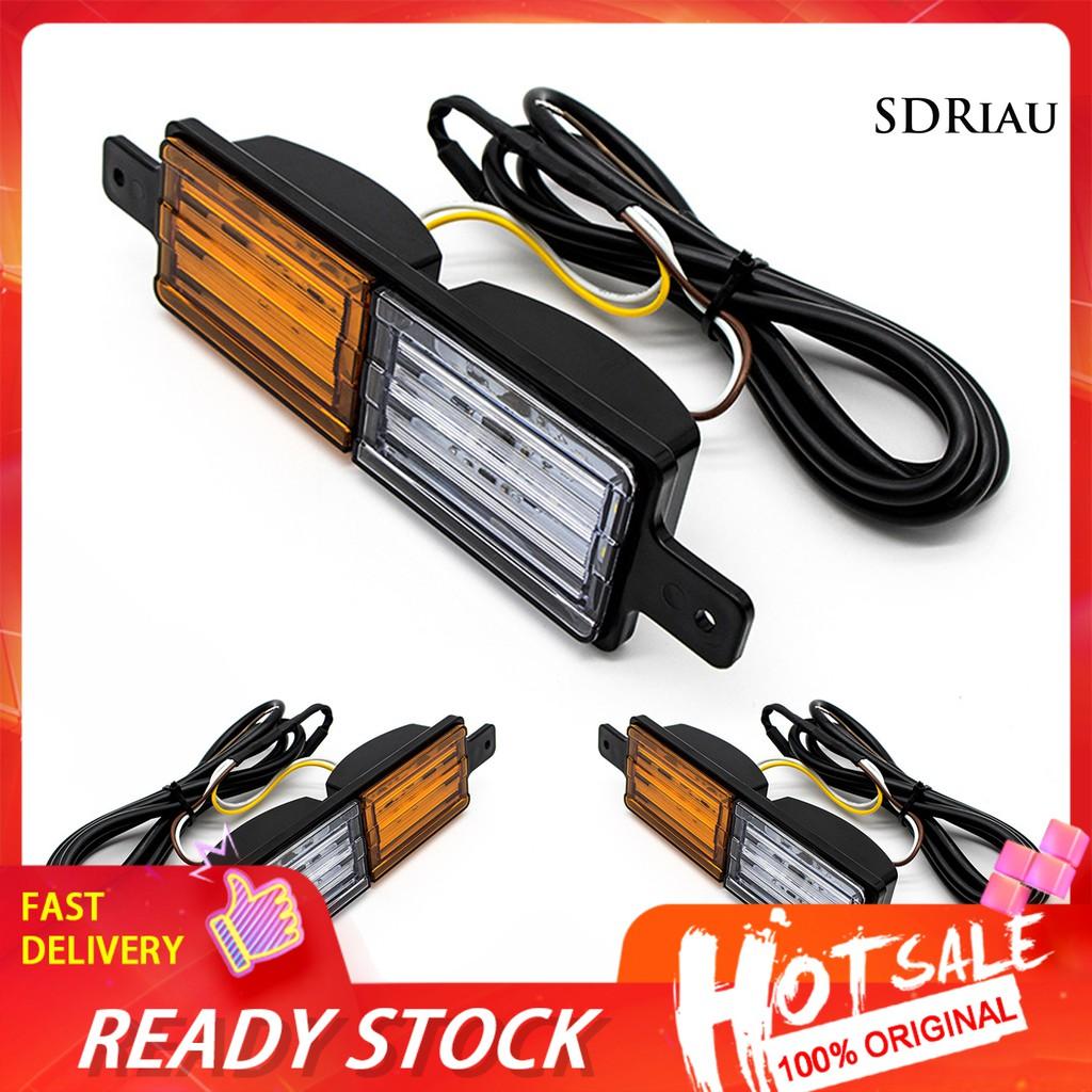 Bộ 2 Bảng Đèn Led 30 Bóng 10-30v Gắn Đuôi Xe Tải Chống Thấm Nước Tiện Dụng