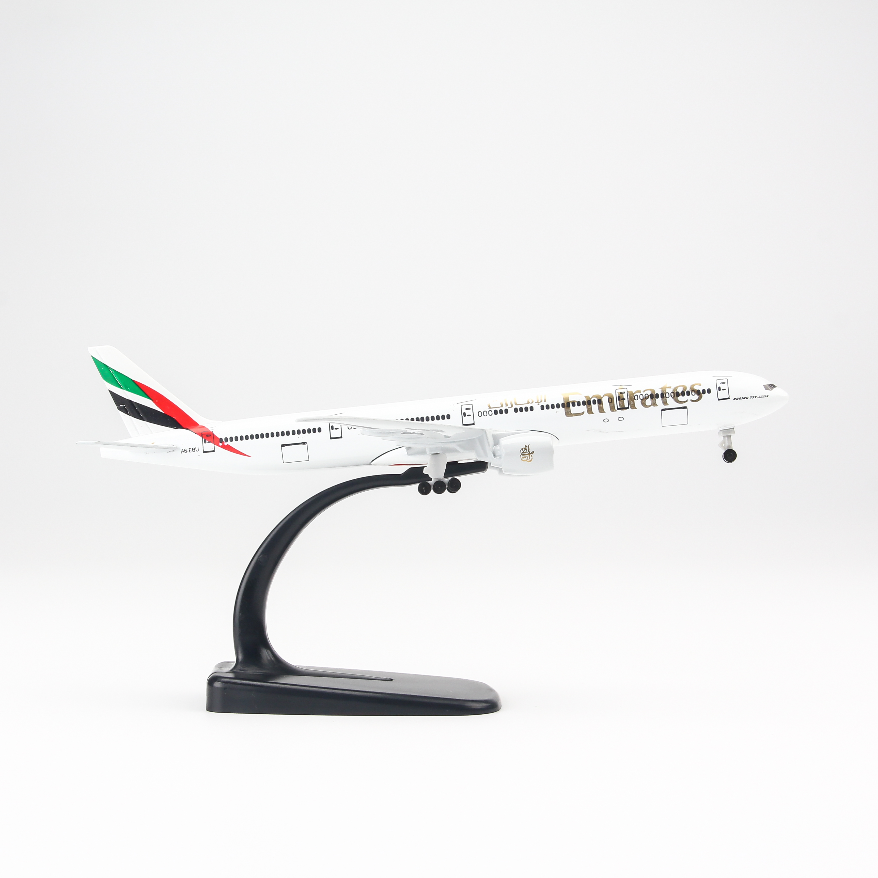 Mô Hình Máy Bay EMIRATES B777 AIRLINES EVERFLY 20CM