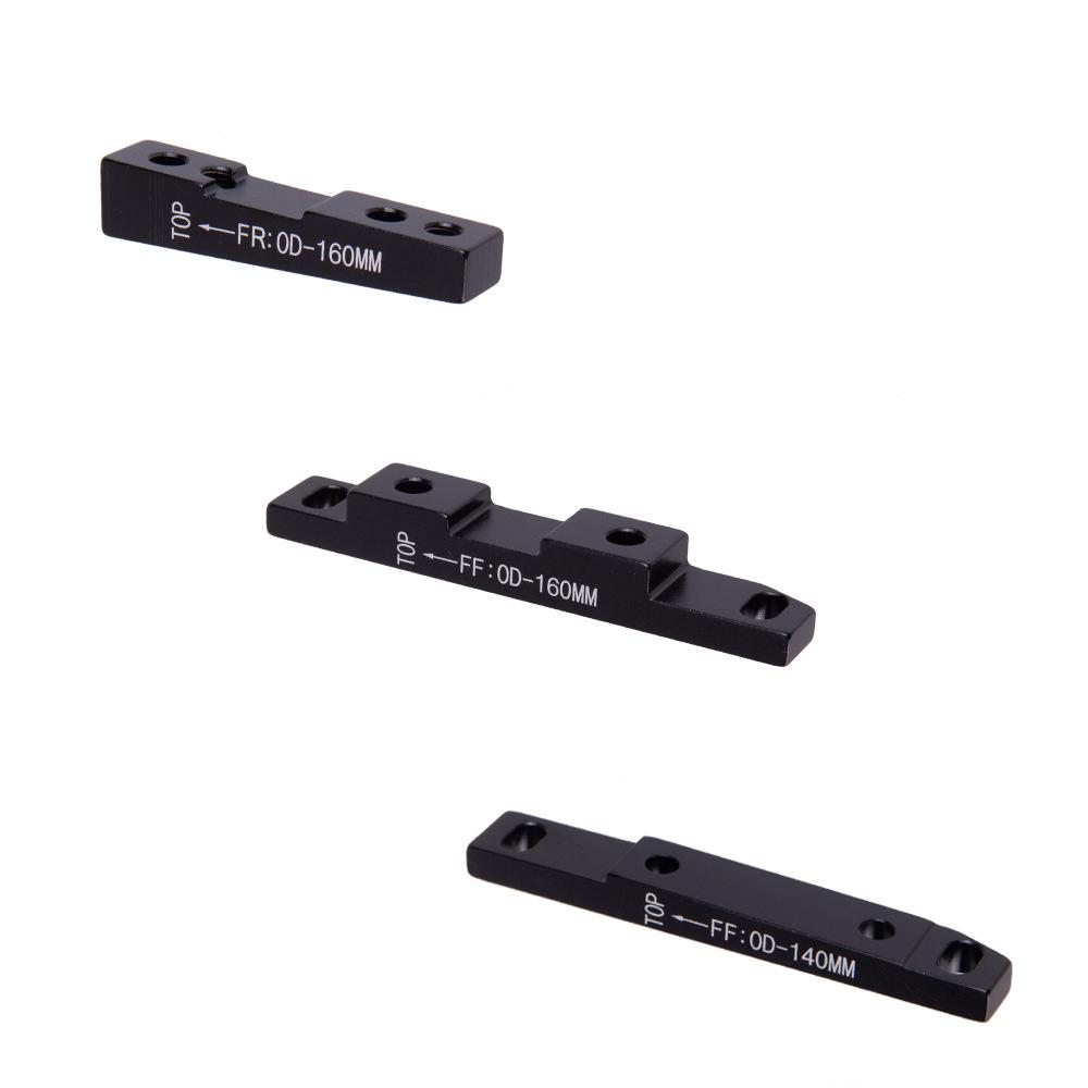 Bộ điều hợp phanh kim nhôm 7075, độ bền cao và đĩa siêu nhẹ cho rôto 140mm / 160mm