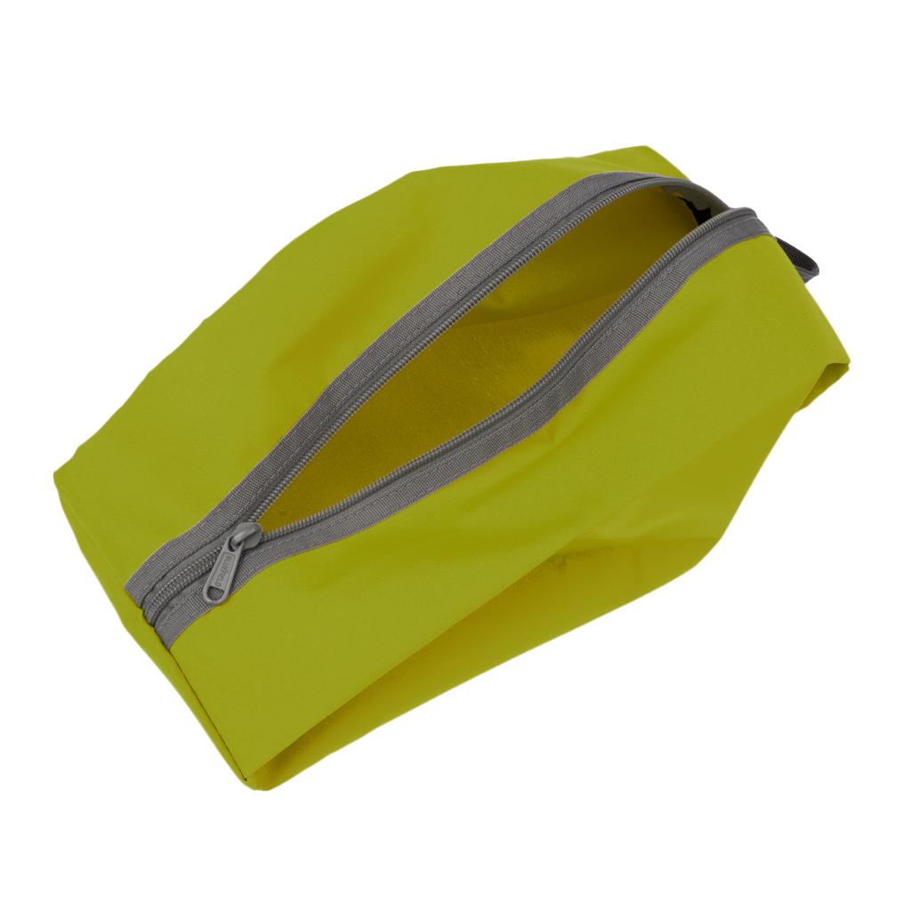 2pcs Waterproof Laundry Organizer Sports Shoes Storage Pouch Zipper Tote Bag