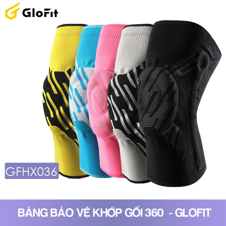 Băng Bảo Vệ Khớp Gối GFHX036 Glofit 2.0 Pro ( Knee Brace Glofit 2.0 Pro ) (1 Chiếc)