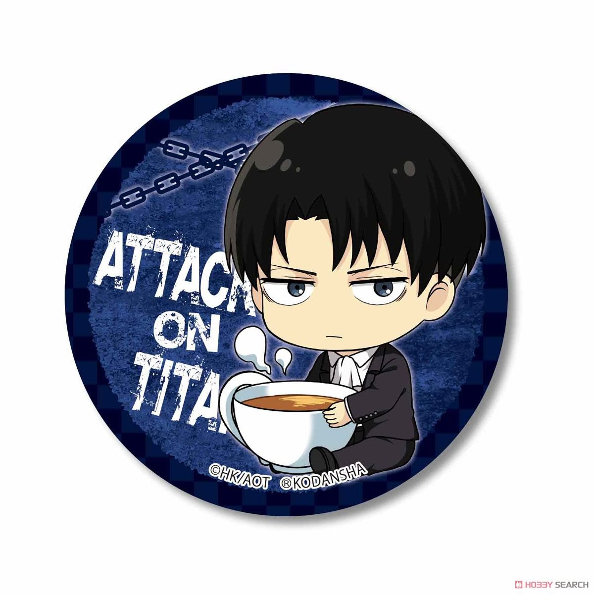 Combo 6 huy hiệu cài áo ATTACK ON TITAN - ĐẠI CHIẾN TITAN anime chibi ver ÔM ĐỒ