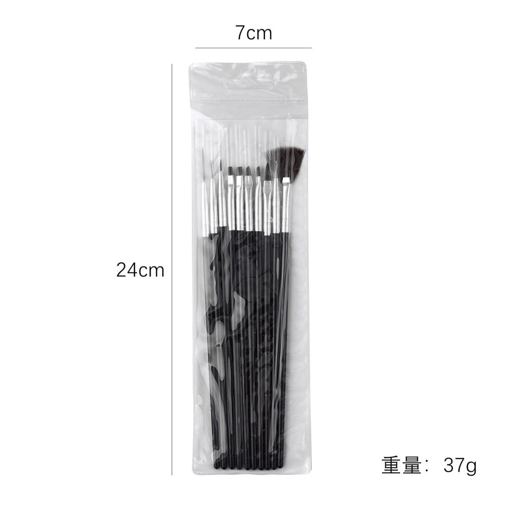 Bộ 10 Cọ Làm Móng Chuyên Nghiệp Đa Năng