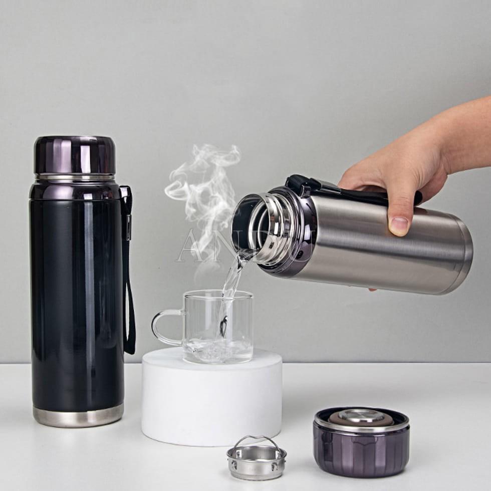 Bình Nước Siêu Giữ Nhiệt Noblong Inox, Ly Nước Giữ Nhiệt Hàng Loại 1 Cao Cấp, Siêu Dày Dặn, Cứng Cáp