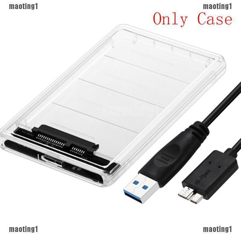 Khay Đựng Ổ Cứng Ngoài 2.5in SATA USB SSD Có Đèn led