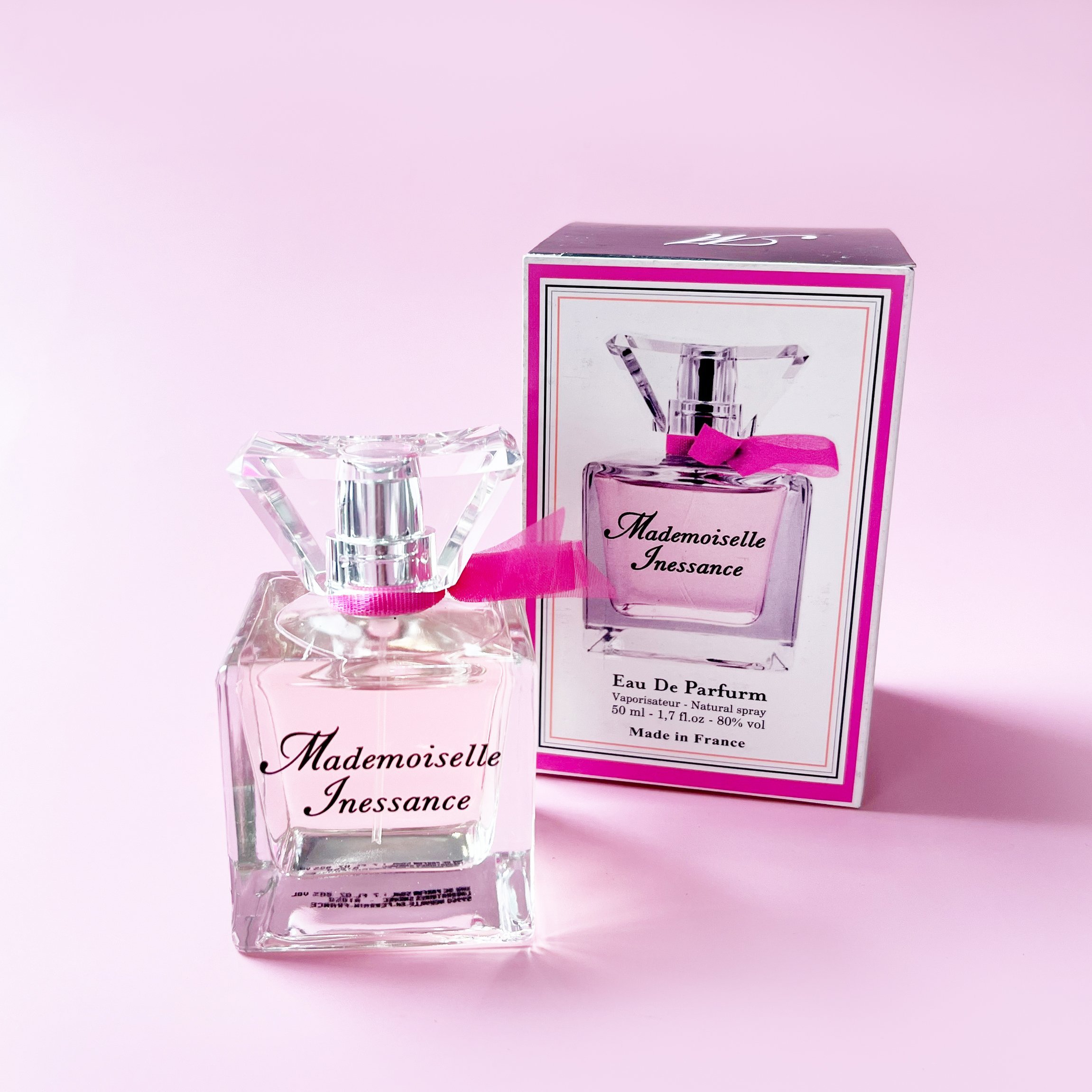 Nước hoa Pháp dành cho nữ hương thơm đặc biệt dịu ngọt Mademoiselle - Inessance Paris 50ml