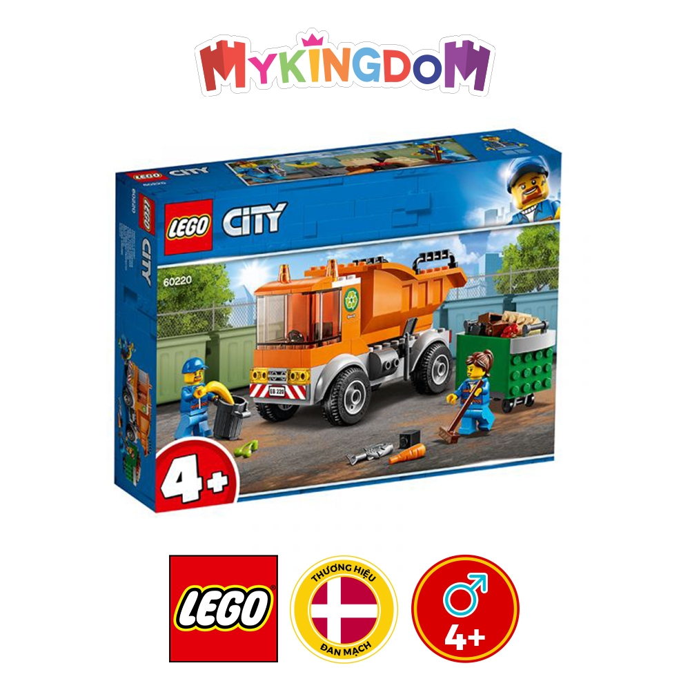 Mô hình Lego City - Xe Tải Chở Rác 60220