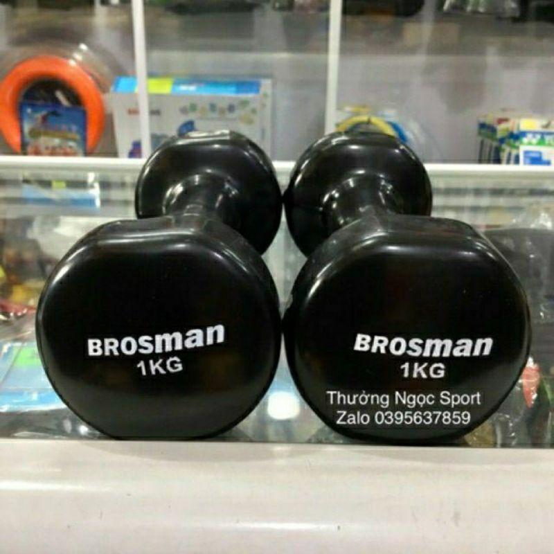 Tạ BROSMAN bộ 2 tạ 1kg