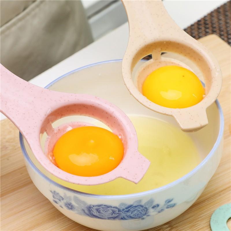 Dụng Cụ Tách Lòng Đỏ Trứng Dễ Dàng Chất Liệu Nhựa Lúa Mạch