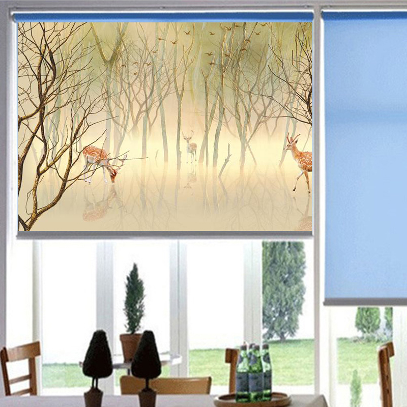 Màn cuốn in tranh thắng cảnh MCT-TC-03 Cao1m4 x