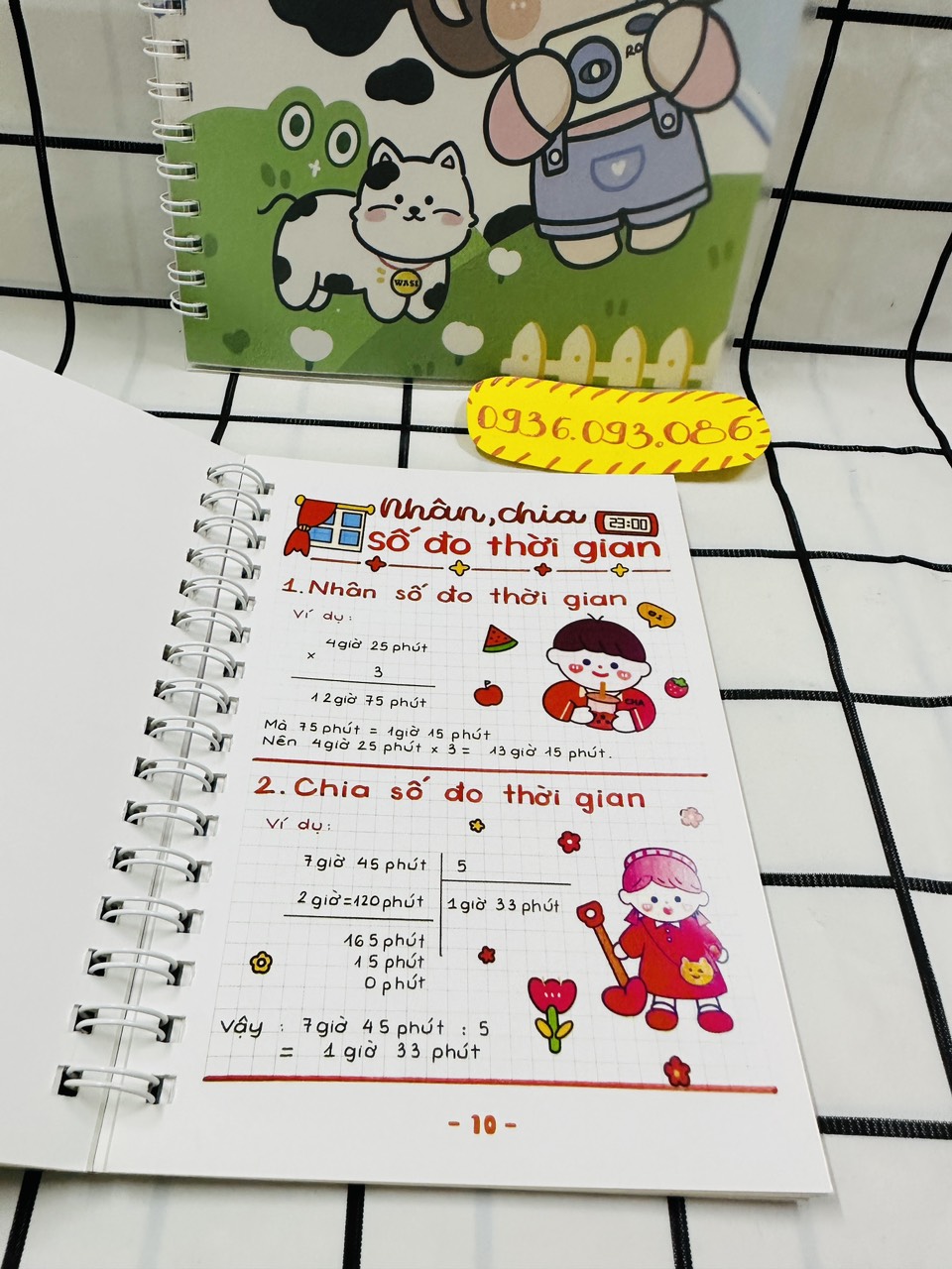 Sổ Tay Tóm Tắt Công Thức Toán Học Takenote Toán 5 Đầy Đủ Công Thức Cho Trẻ Bìa Nhựa Size A6 Và A5