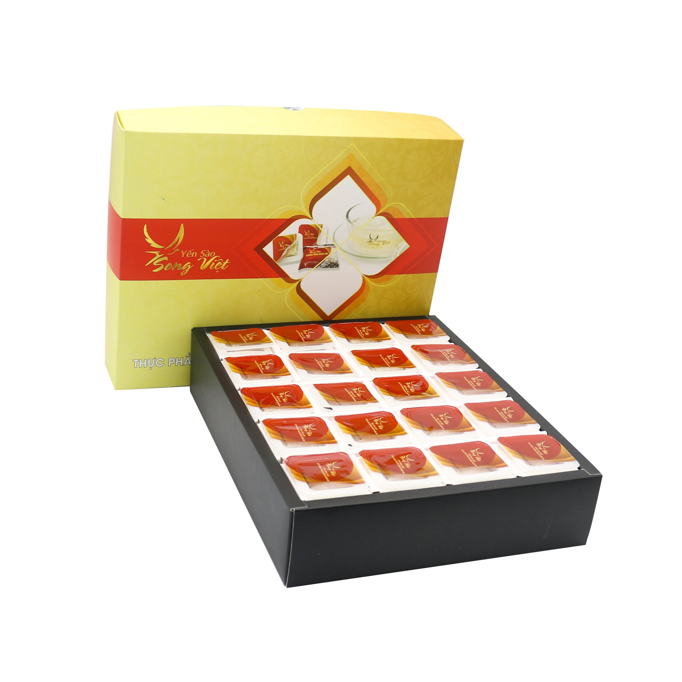 Yến Sào Song Việt - Hộp giấy 60 phần yến tinh chế
