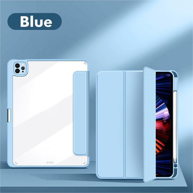 [HÀNG CHÍNH HÃNG GOOJODOQ] A5656 - Bao da dành cho Ipad Mini6 iPad Gen9 10.2 11 Inch 2021 Ipad Air4 10.9 Vỏ Acrylic Có Thể Tháo Rời