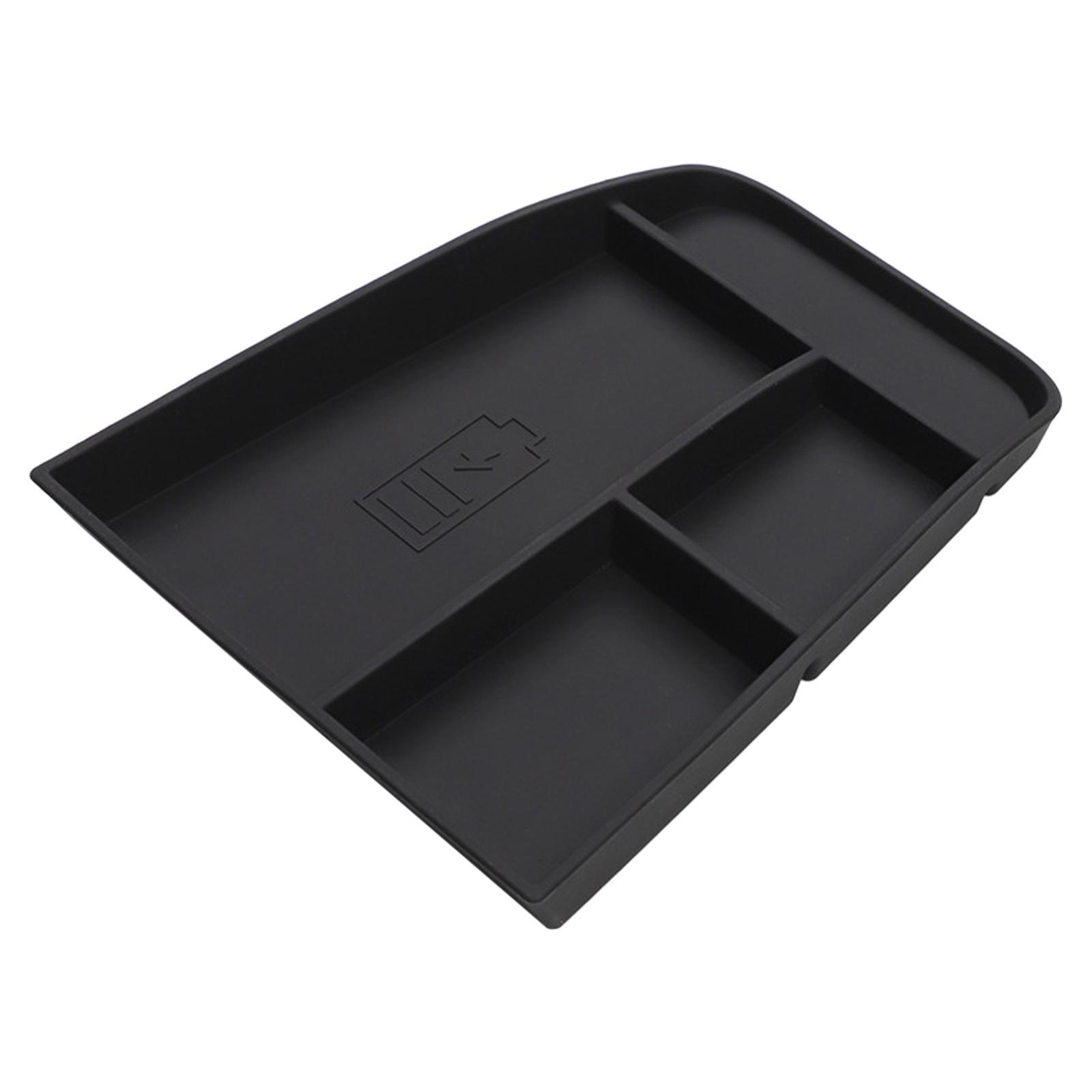 2Pcs Center Console Organizer Tray Fit for Ford Mustang Mach E 2021 2022