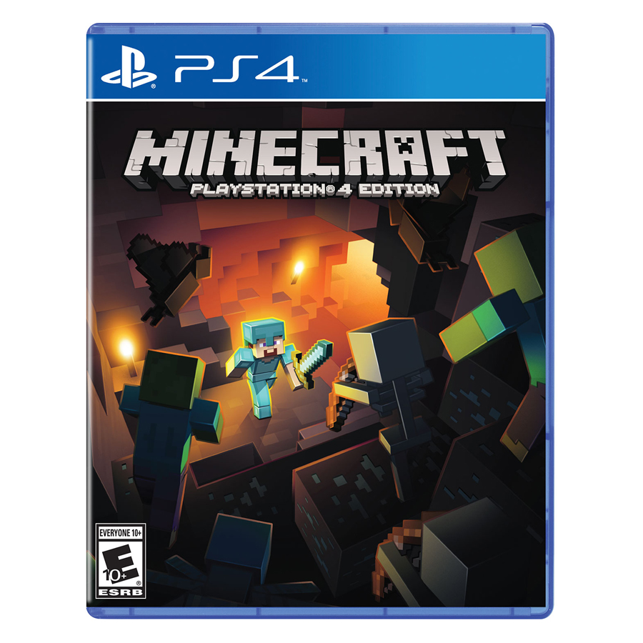 Đĩa Game PlayStation PS4 Sony Minecraft Hệ US - Hàng Chính Hãng