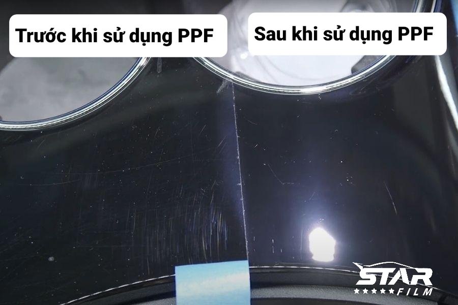 Vinfast Lux SA PPF TPU Trụ bóng chống xước tự hồi phục STARFILM