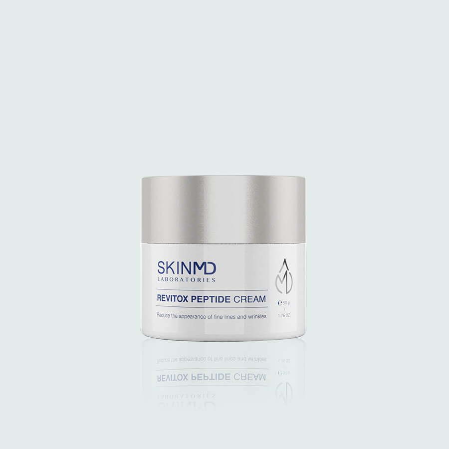 Kem Dưỡng Cải Thiện Nếp Nhăn SkinMD Revitox Peptide Cream 50g
