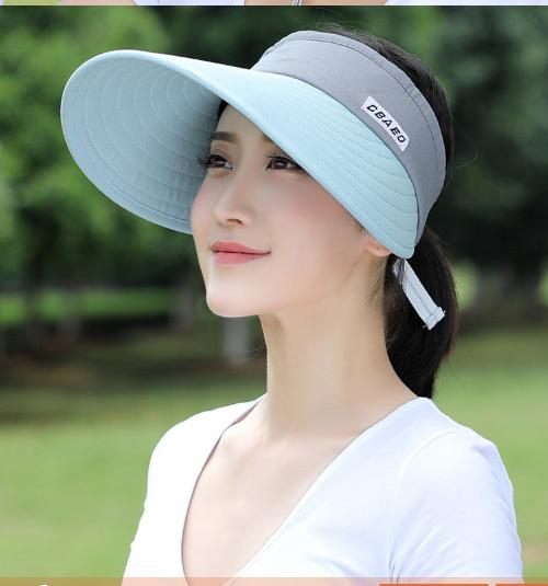 Mũ rộng vành chống nắng nửa đầu phong cách Hàn