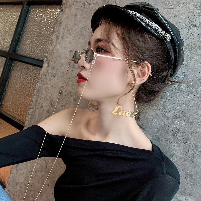 Dây đeo kính ulzzang chain hot trend Hàn Quốc beo chan