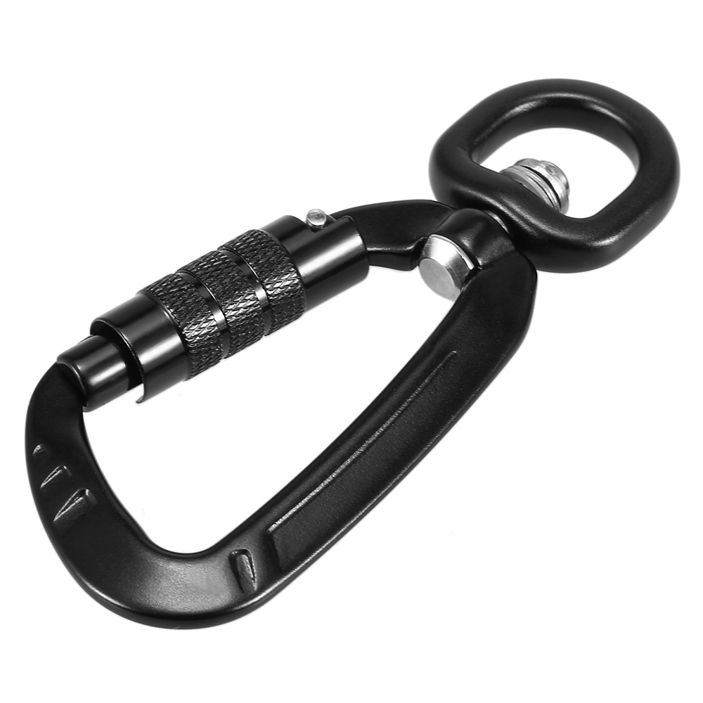 Móc khóa đa năng, Kẹp Carabiner xoay 360 độ