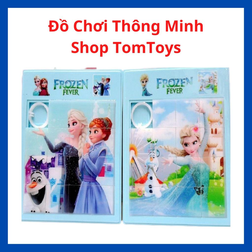 Bộ Đồ Chơi Ghép Hình Trượt Băng 16 Ô