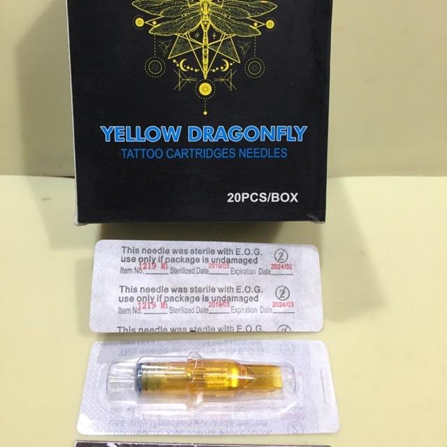 Kim Pen Ngòi vàng 19M1 Yellow Dragonfly Ngang đánh bóng