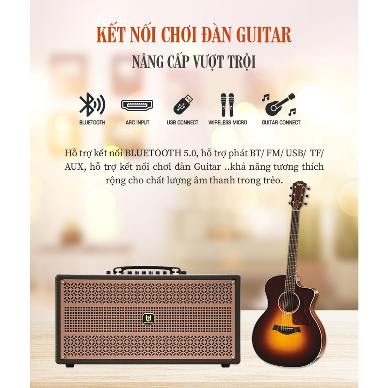 Loa Kéo Best Sound M6 Pro - Hàng chính hãng