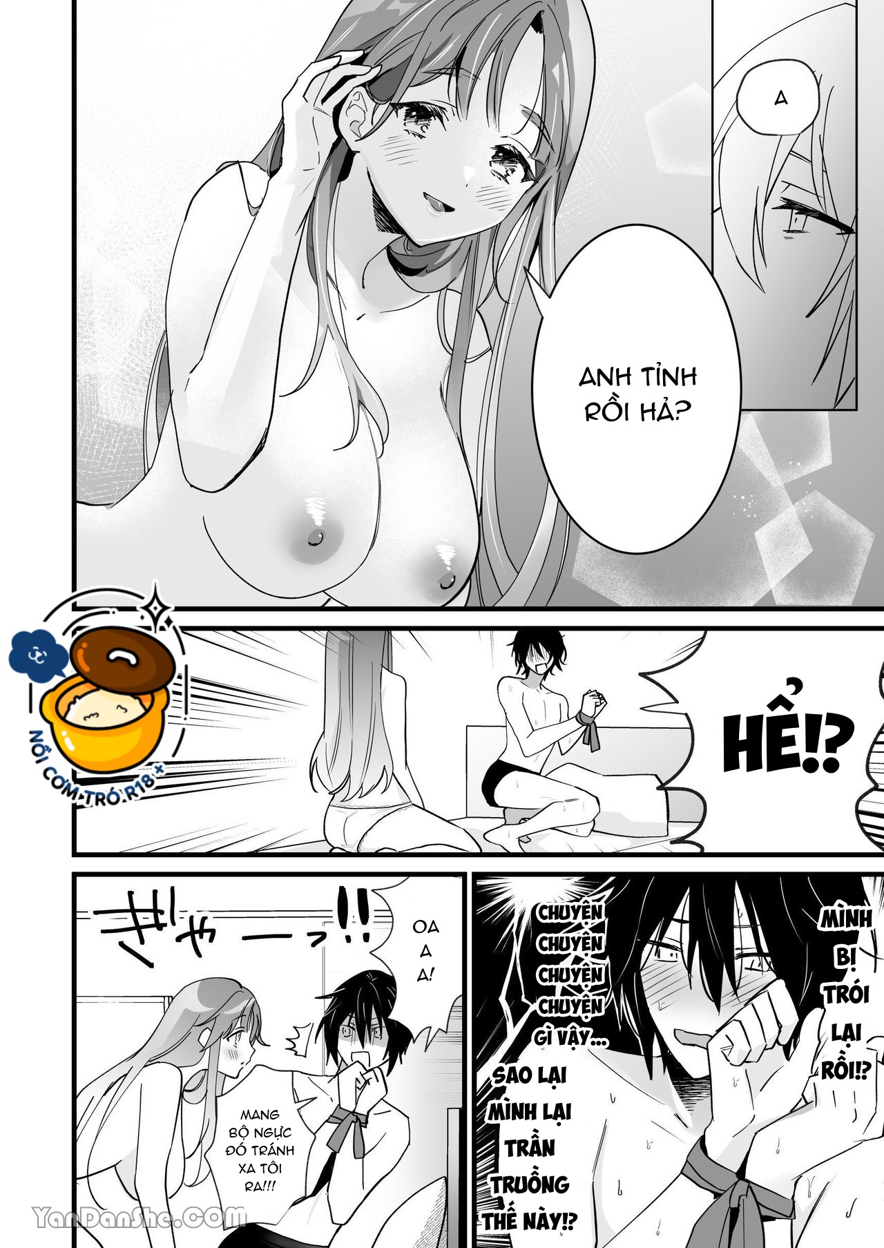 cô đồng nghiệp ngực to làm tôi sợ hãi chapter 2 12