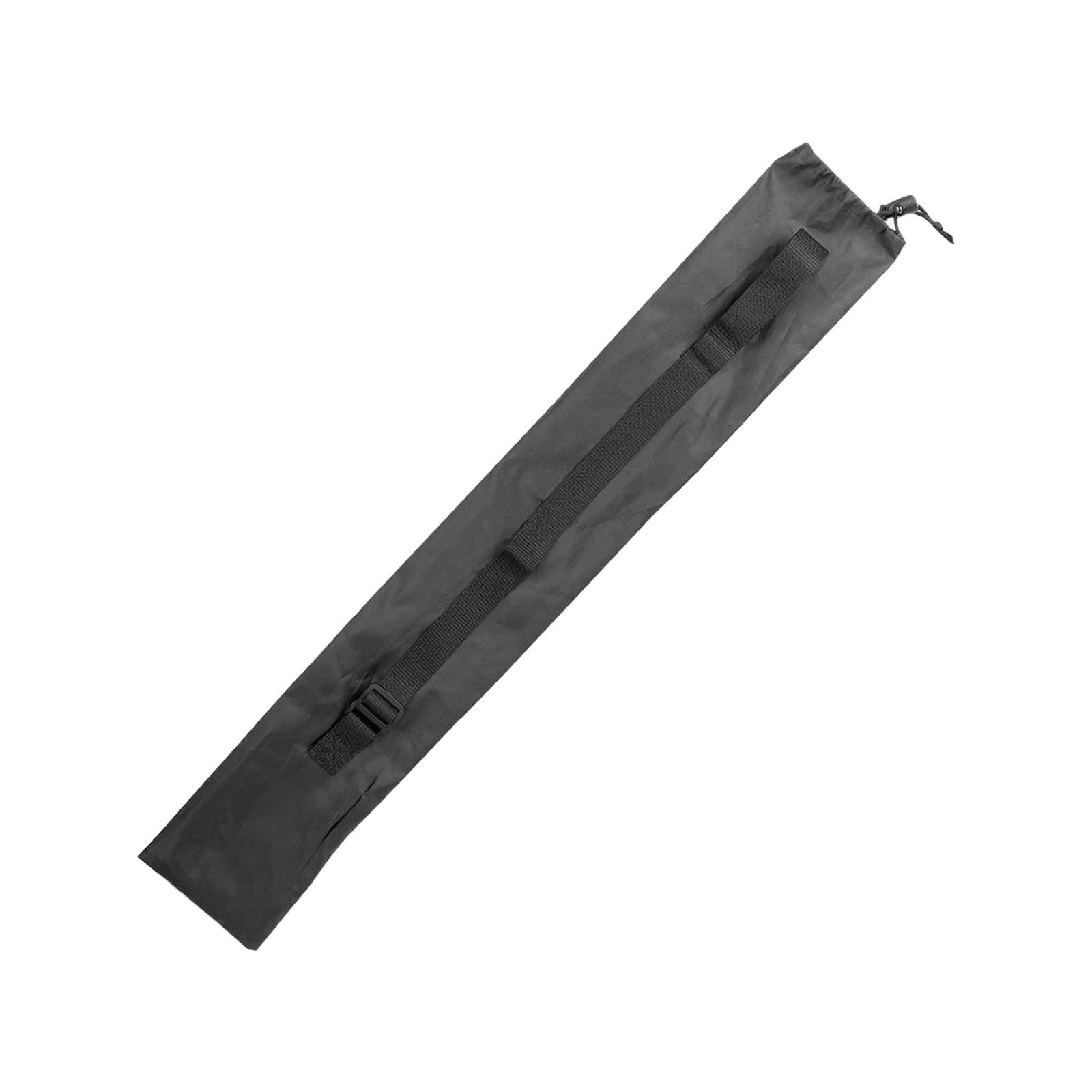 Portable Carrying Bag Storage Bag Pouch for Walking Sticks Trekking Hiking Poles, Black Color