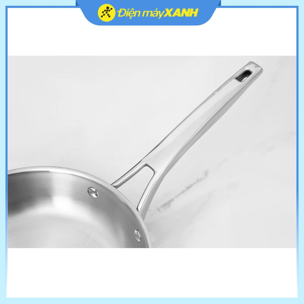 Chảo inox nguyên khối đáy từ 24 cm Elmich Trimax EL-2838IN24 - Hàng Chính Hãng