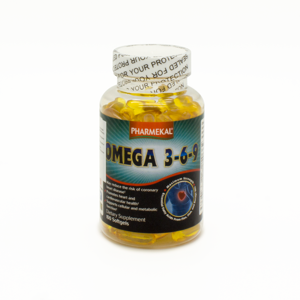 Viên Uống Dầu Cá Omega 369 Pharmekal Giúp Bổ Não,Mắt,Tim Mạch - 100 Viên