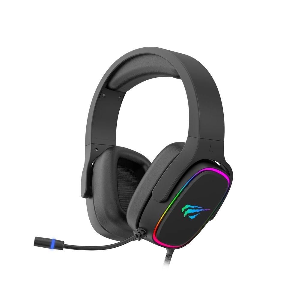 Tai Nghe Gaming Headphone HAVIT H2029U, Driver 50mm, Thiết Kế Khung Thép, Mic Khử Ồn - Hàng Chính Hãng