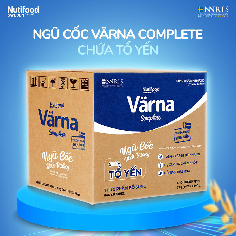 Túi ngũ cốc bổ sung dinh dưỡng Värna Complete 500g