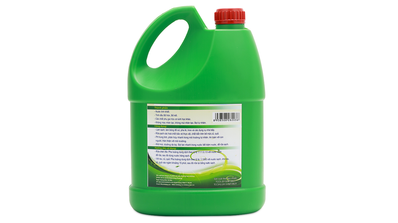 Nước rửa chén sinh học Greenlife 4L