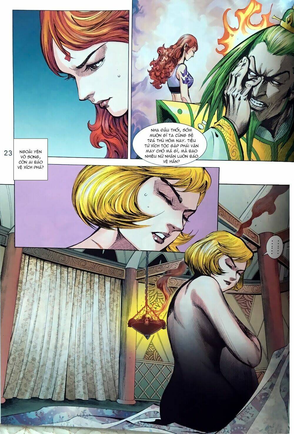 xuân thu mãnh sĩ chapter 9 21