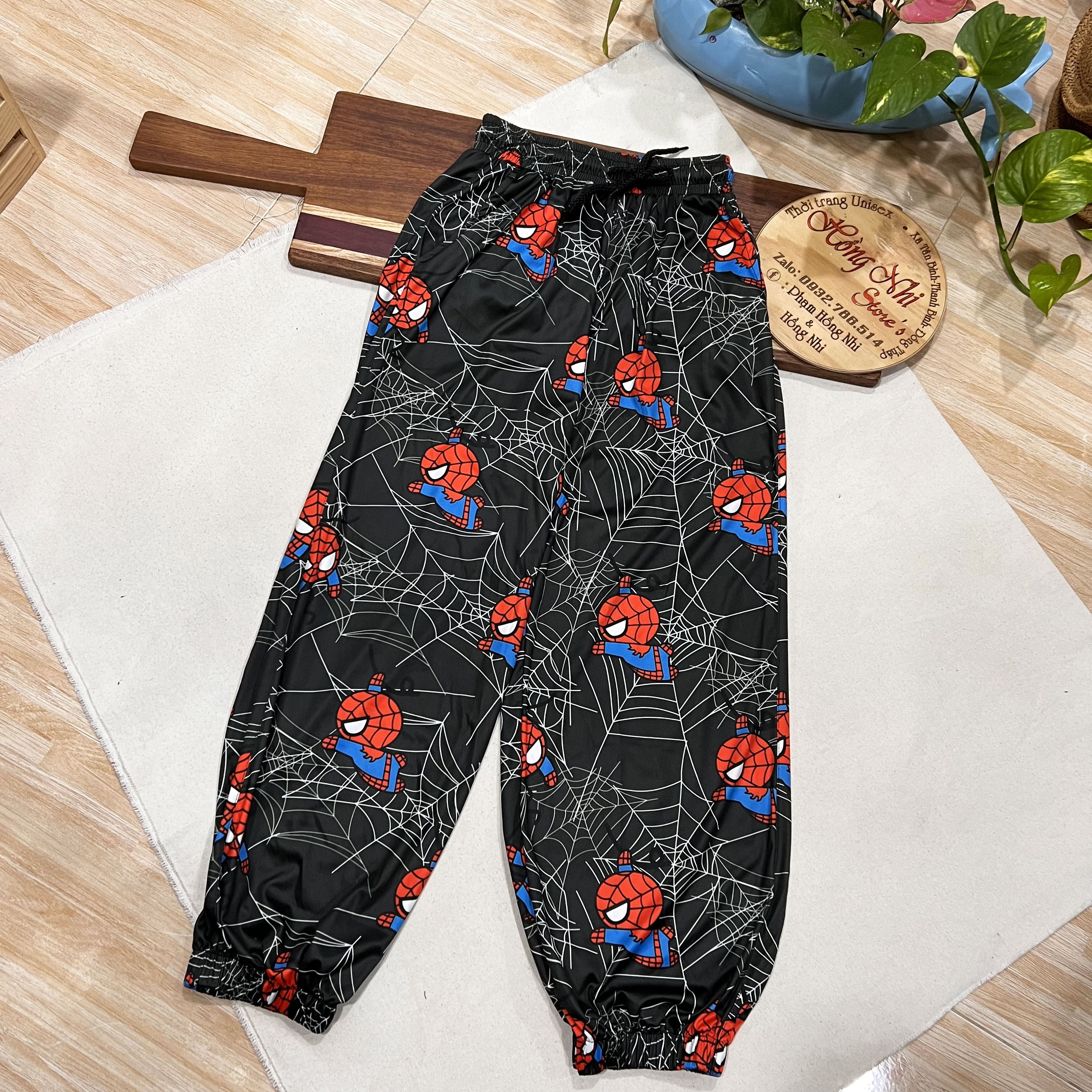 Quần Cartoon Pant V2 Unisex, Quần Hoạt Hình Dài Bo Lai Dáng Rộng - MM