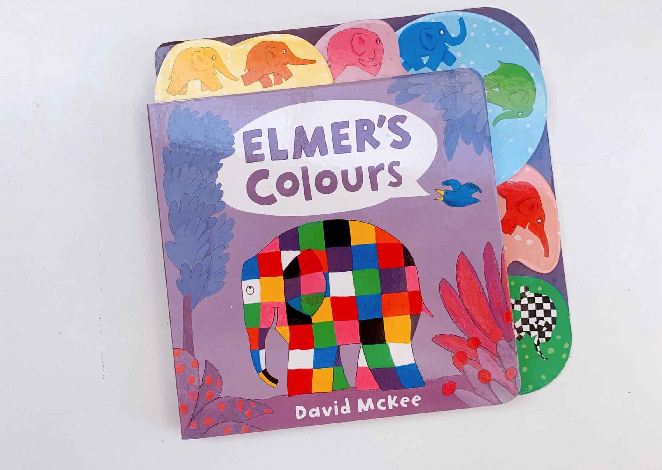 Elmer's Colours : Tabbed Board Book