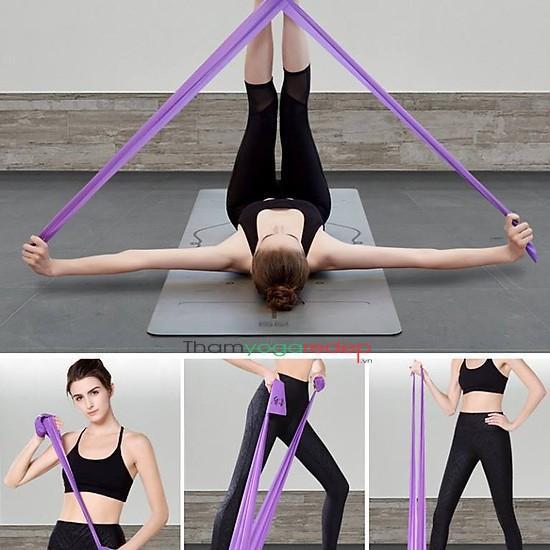 Dây Cao Su Đàn Hồi Kháng Lực Bản Thun Tập Gym, Yoga, Thể Dục 1,5 Mét YO12