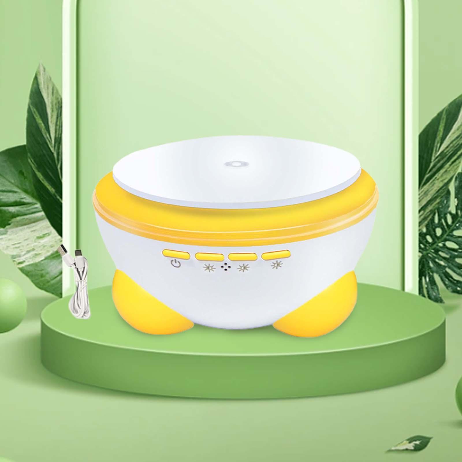 Rotating Display Stand with Colorful LED Lights Clockwise Electric Turntable Display Stand
