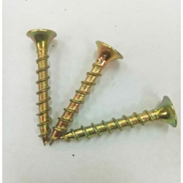 Vít gỗ màu vàng liên kết gỗ trong ngành mộc