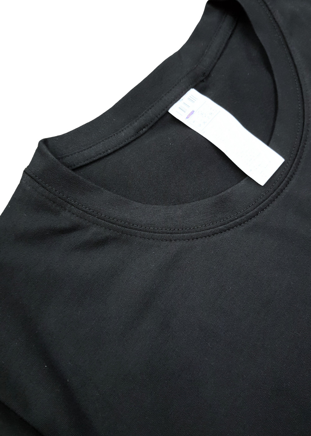 Áo thun nam nữ 80% Cotton Black05