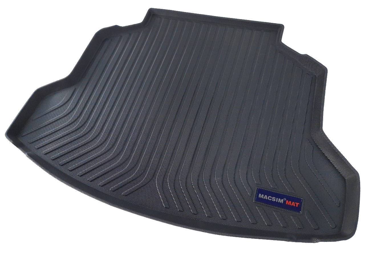Thảm lót cốp xe ô tô Honda CRV 2012-2017 nhãn hiệu Macsim chất liệu TPV cao cấp màu be