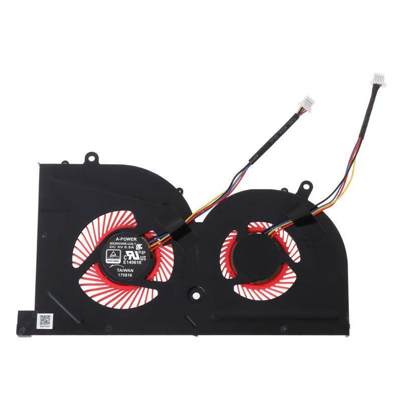 Quạt tản nhiệt GPU CPU cho laptop MSI GS63VR GS63 GS73 GS73VR MS-17B1 Stealth Pro CPU BS5005HS-U2F1 GPU BS5005HS-U2L1