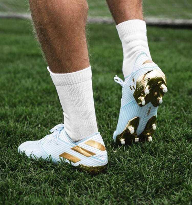 YANZISHOP Macy Anniversary Edition Kids Student Soccer Giày nam và nữ Broken Nails AG Dài Nails Falcon Người lớn Cỏ Đào tạo Giày