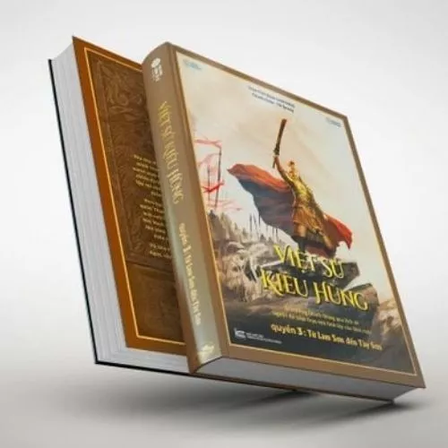 Sách Lịch Sử - Việt Sử Kiêu Hùng Quyển 3, GNHBooks – Vua Quang Trung Sấm Động Lam Sơn, Tây Sơn Thần Tốc, Bìa Cứng
