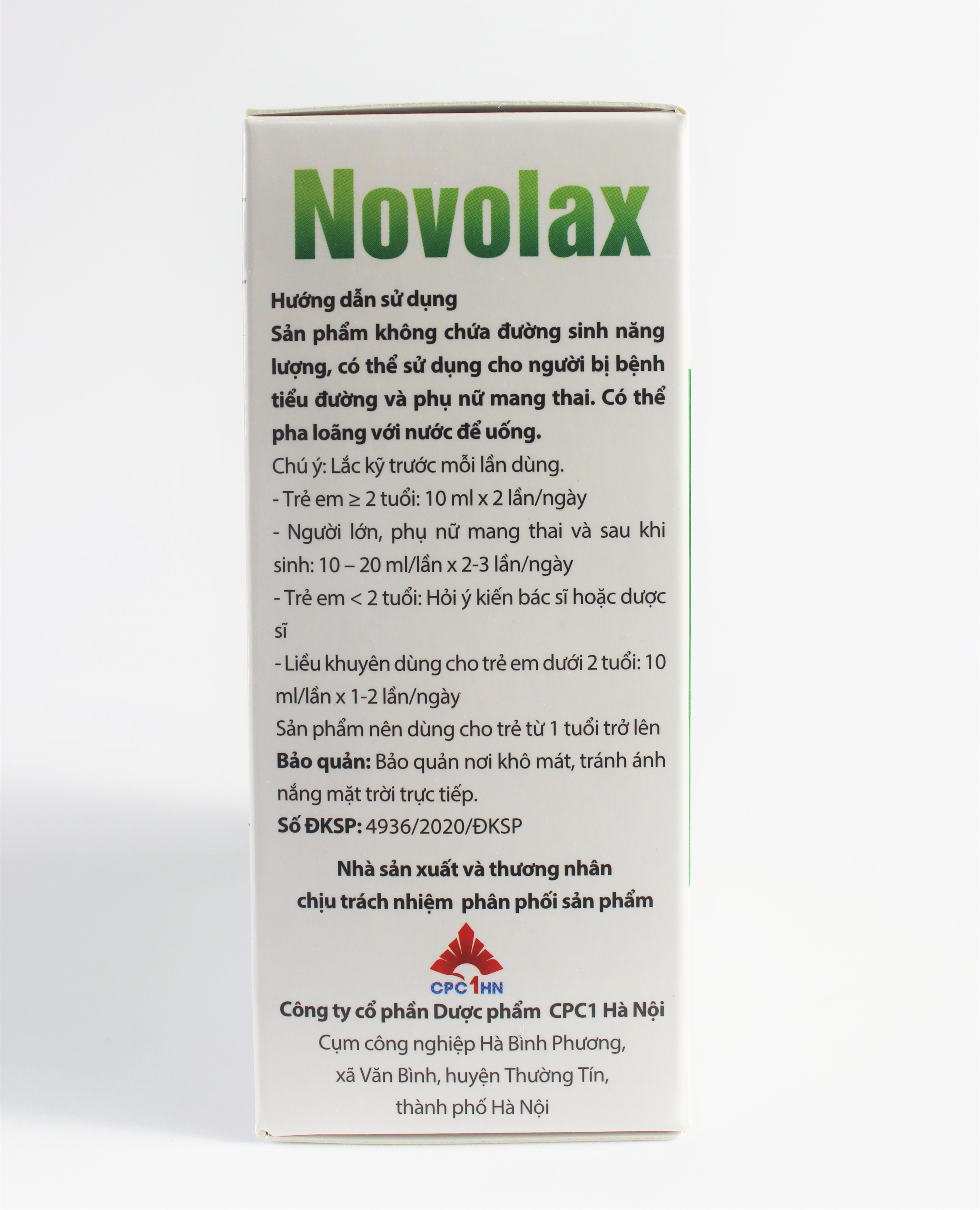 Ống Táo Bón Bà Bầu NOVOLAX Hộp 20 ống- Bổ Sung Chất Xơ Tự Nhiên - Nuôi Dưỡng Hệ Vi Sinh Đường Ruột, An Toàn, Hiệu Quả