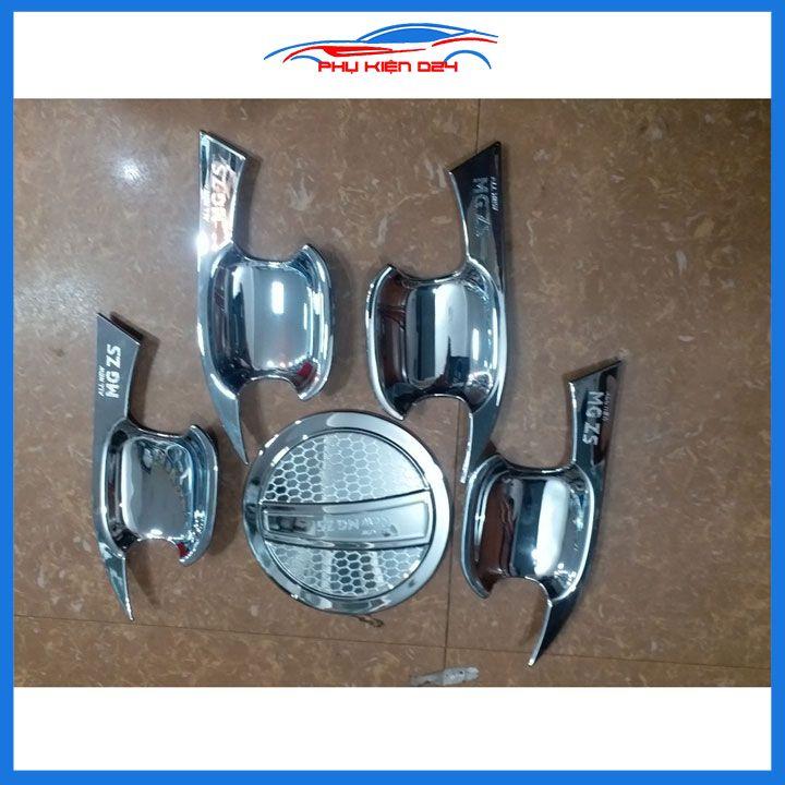 Ốp tay hõm MG ZS 2021-2022-2023 mạ Crom chống trầy trang trí xe